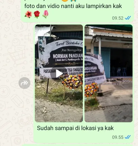 Pengiriman Karangan Bunga Larangan