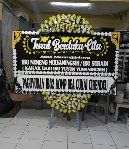 Papan Bunga Duka Larangan